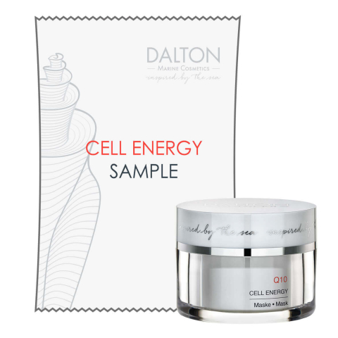 Refreshing face mask with Q10 for tired skin