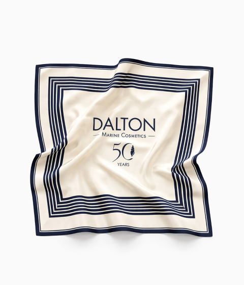 DALTON anniversary satin scarf