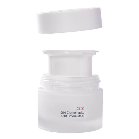 Erfrischende Maske mit Q10 für müde Haut