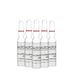 Moisturizing ampoules with hyaluronic acid and urea to rehydrate dry skin