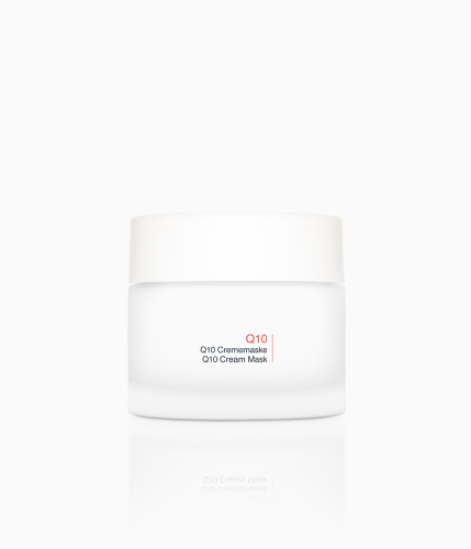 Erfrischende Maske mit Q10 für müde Haut