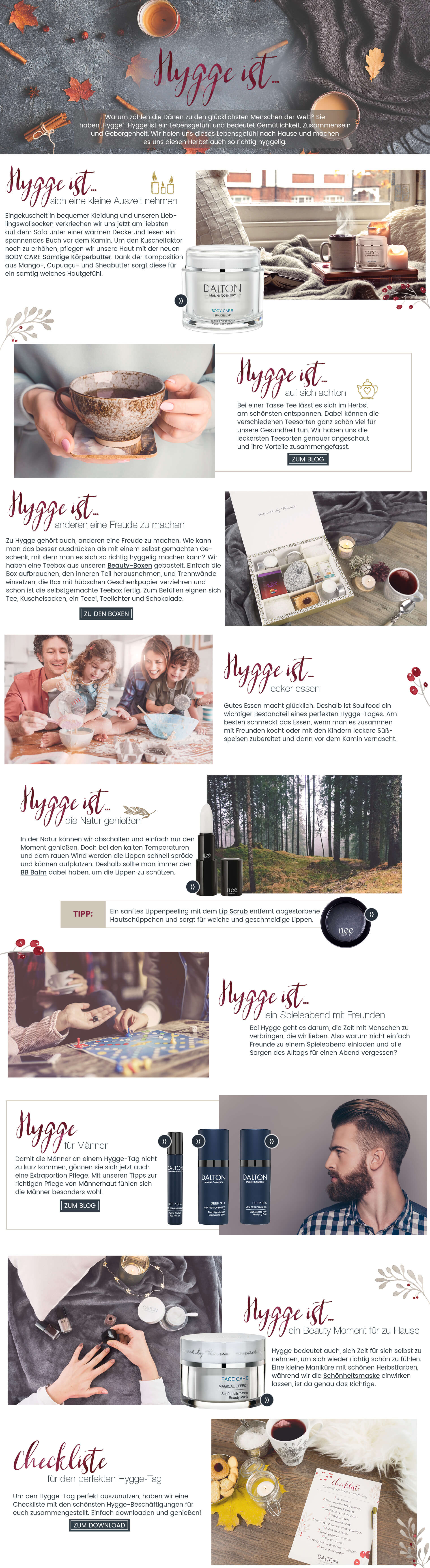 Themenwelt Hygge ist Kleine Hygge Auszeit mit diesen Produkten