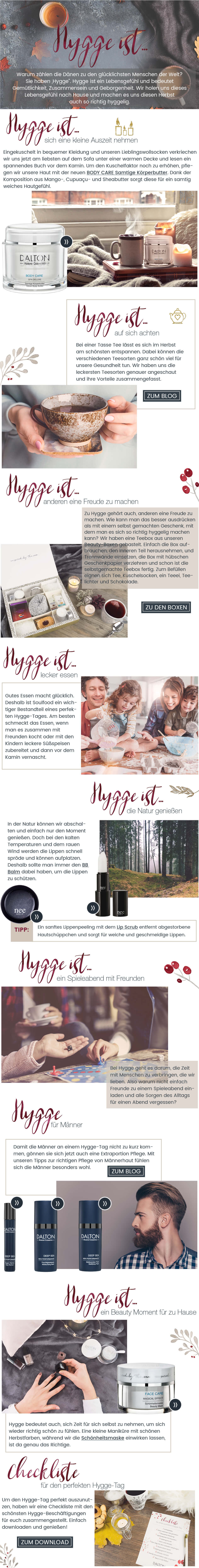 Themenwelt Hygge ist Kleine Hygge Auszeit mit diesen Produkten