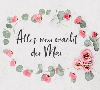 Jetzt Entdecken Entdecke die Themenwelt Alles neu macht der Mai - Pflege für die Hochzeit