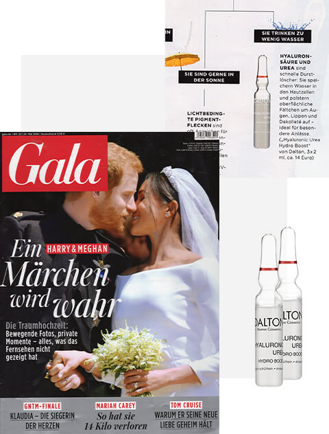 Feuchtigkeitsampullen mit Anti-Aging Effekt für pralle Haut