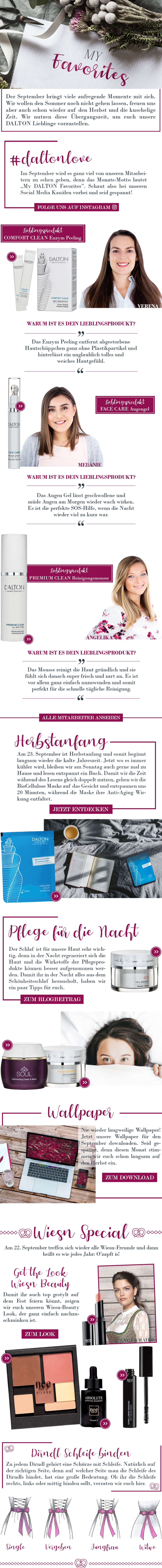 Themenwelt My Favorites Unsere DALTON Lieblingsprodukte