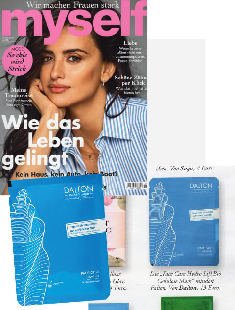 Feuchtigkeitsspendende und aufpolsternde Anti-Aging Tuchmaske