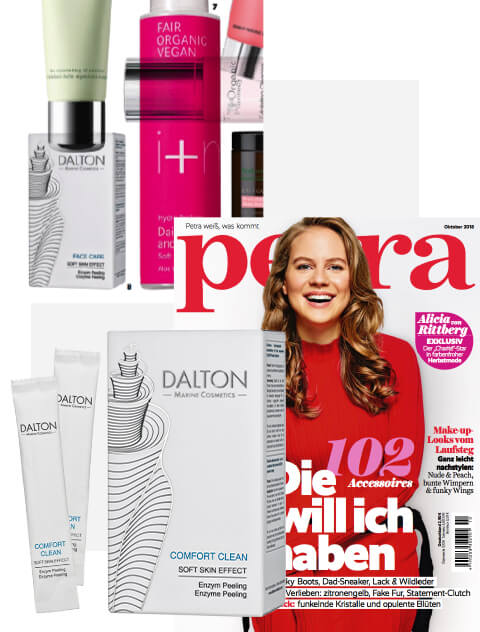 Sanftes Enzympeeling ohne Peeling-Körner
