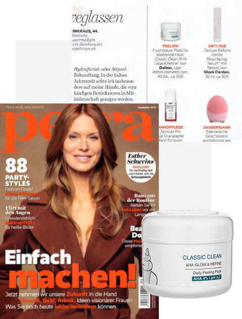 Milde Fruchtsäure Peeling Pads für Zuhause