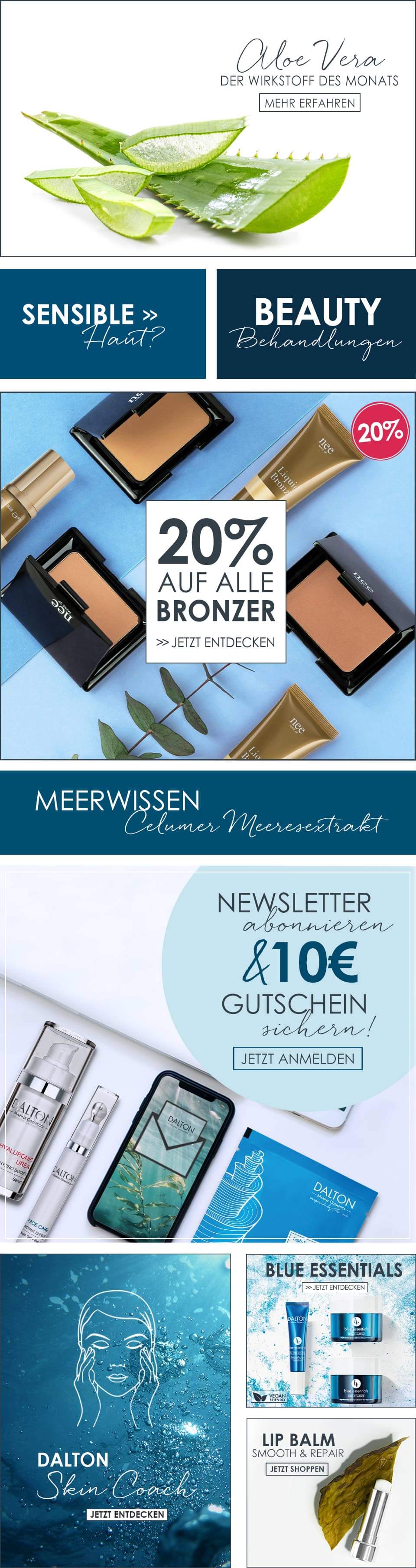 Dalton Themen im Überblick