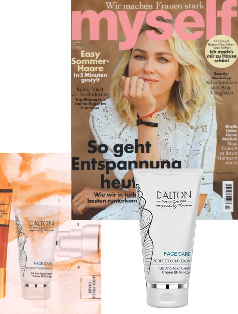 Getönte und hautbildverbessernde Anti-Aging Tagescreme
