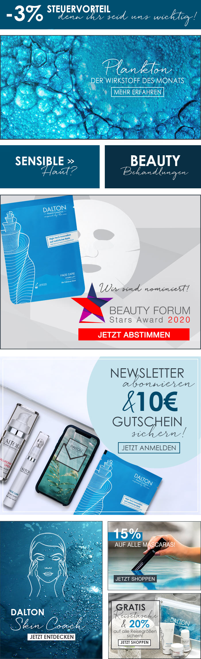 Dalton Themen im Überblick