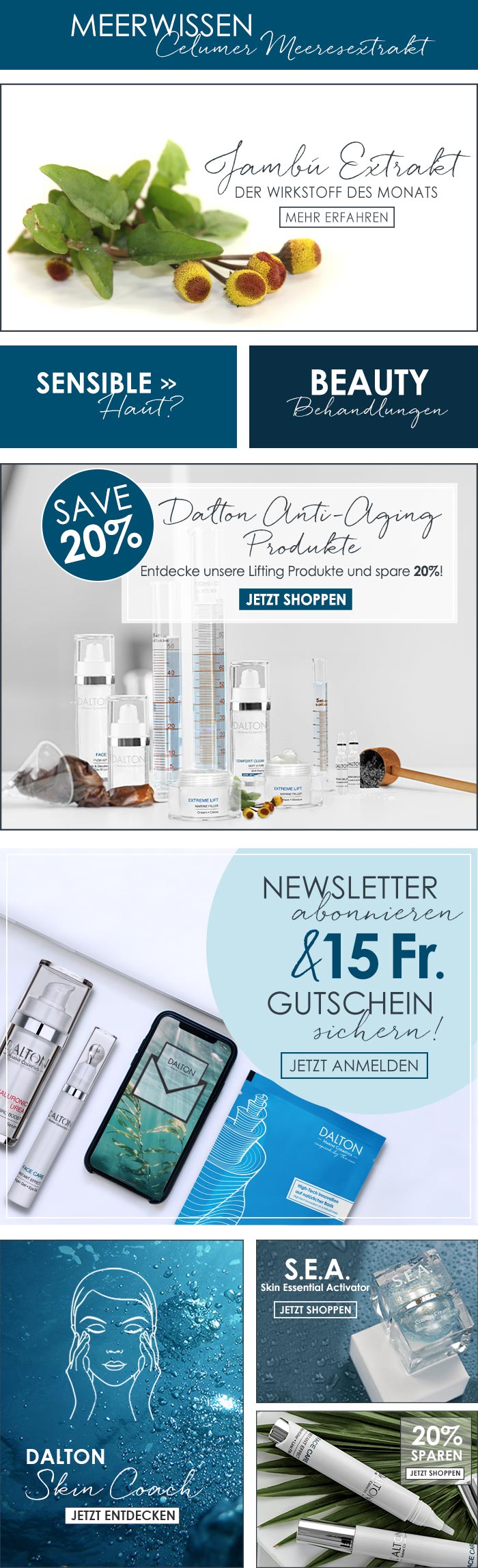 Dalton Themen im Überblick