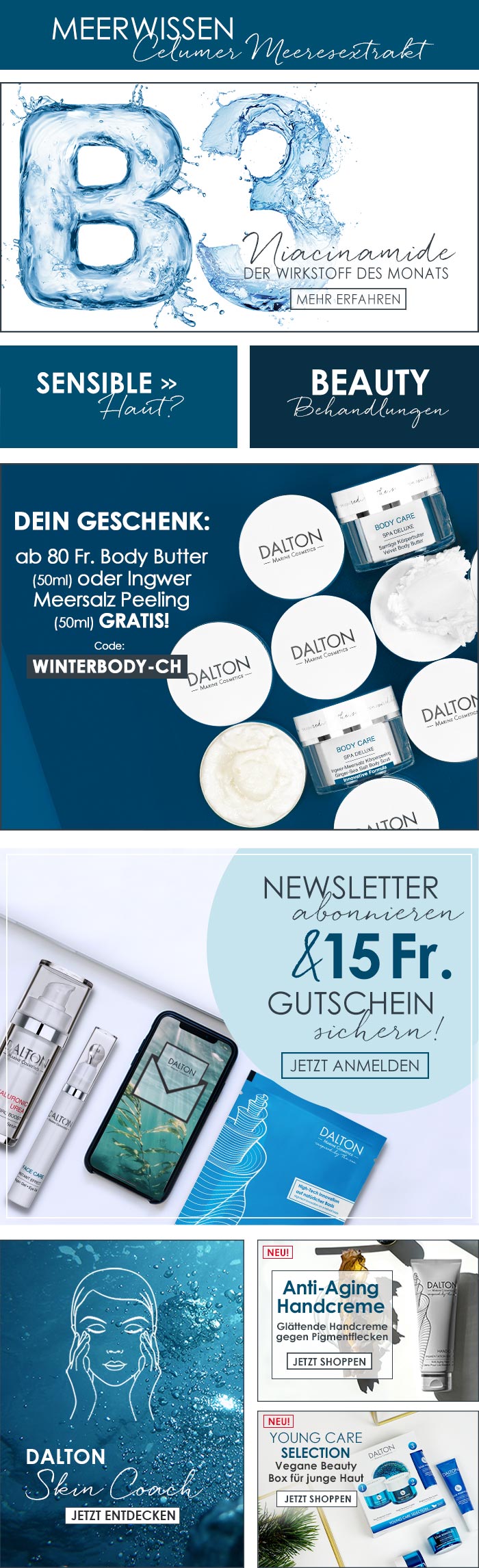 Dalton Themen im Überblick