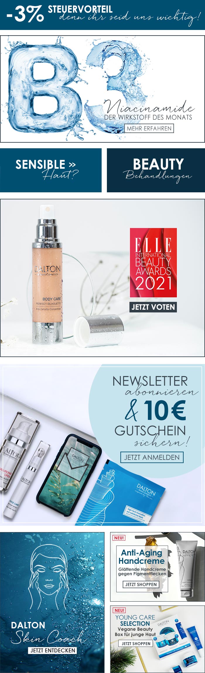 Dalton Themen im Überblick