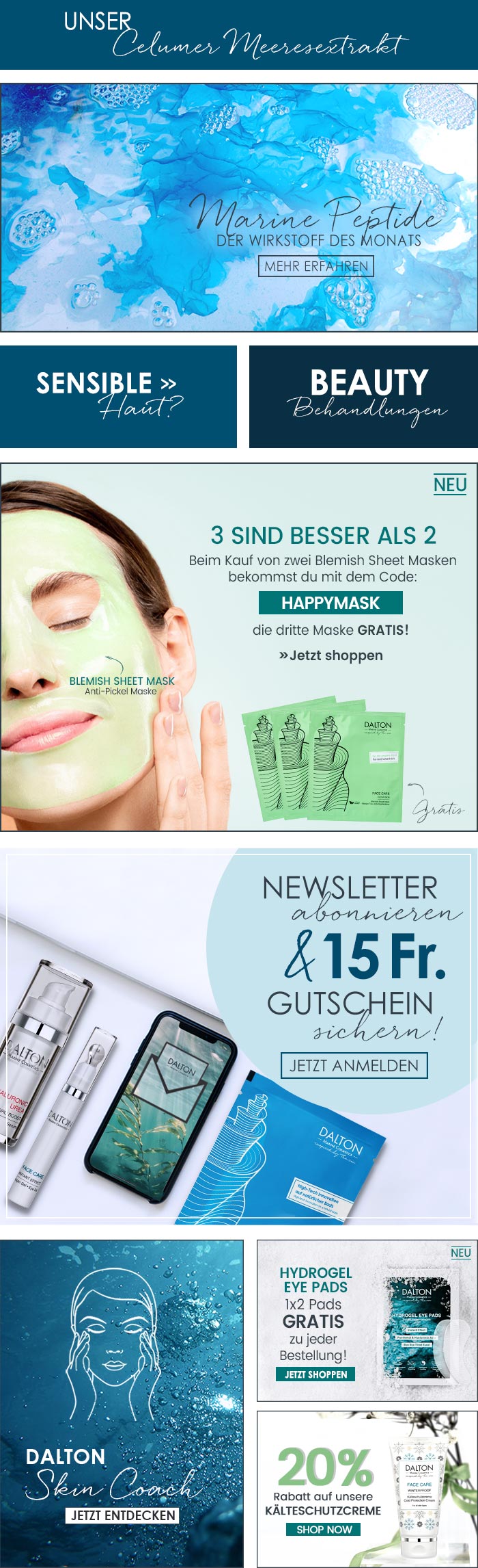 Dalton Themen im Überblick