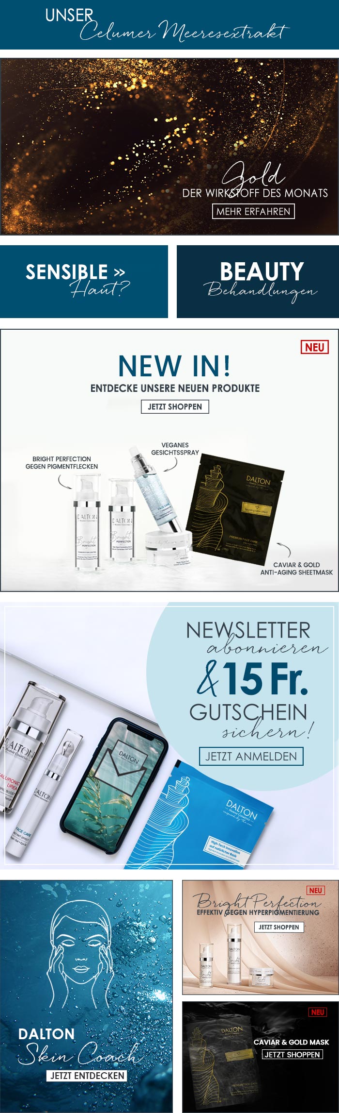 Dalton Themen im Überblick