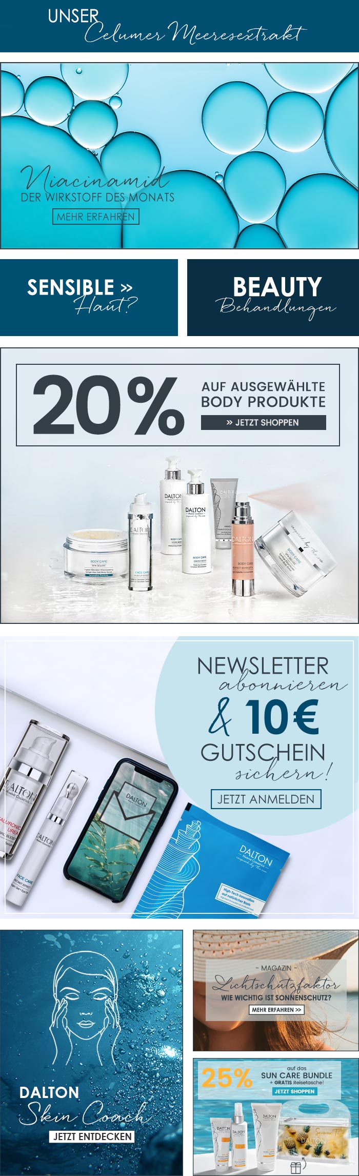 Dalton Themen im Überblick