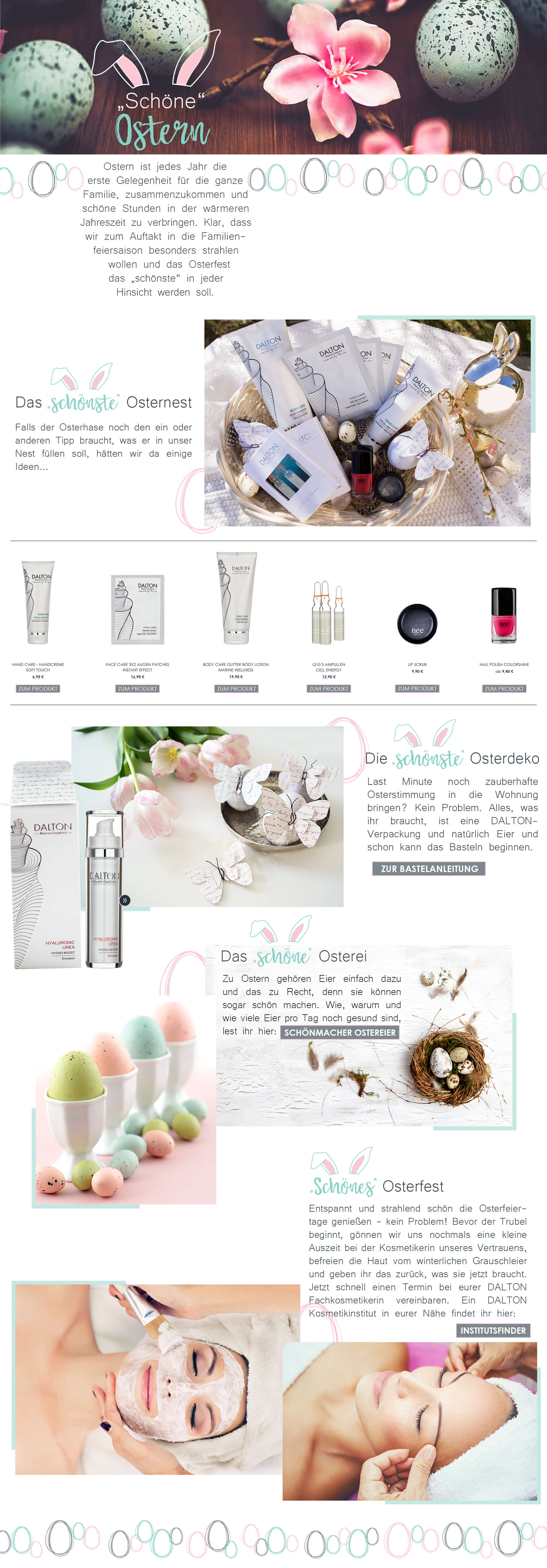 Schöne Ostern Beauty Geschenkideen für Ostern