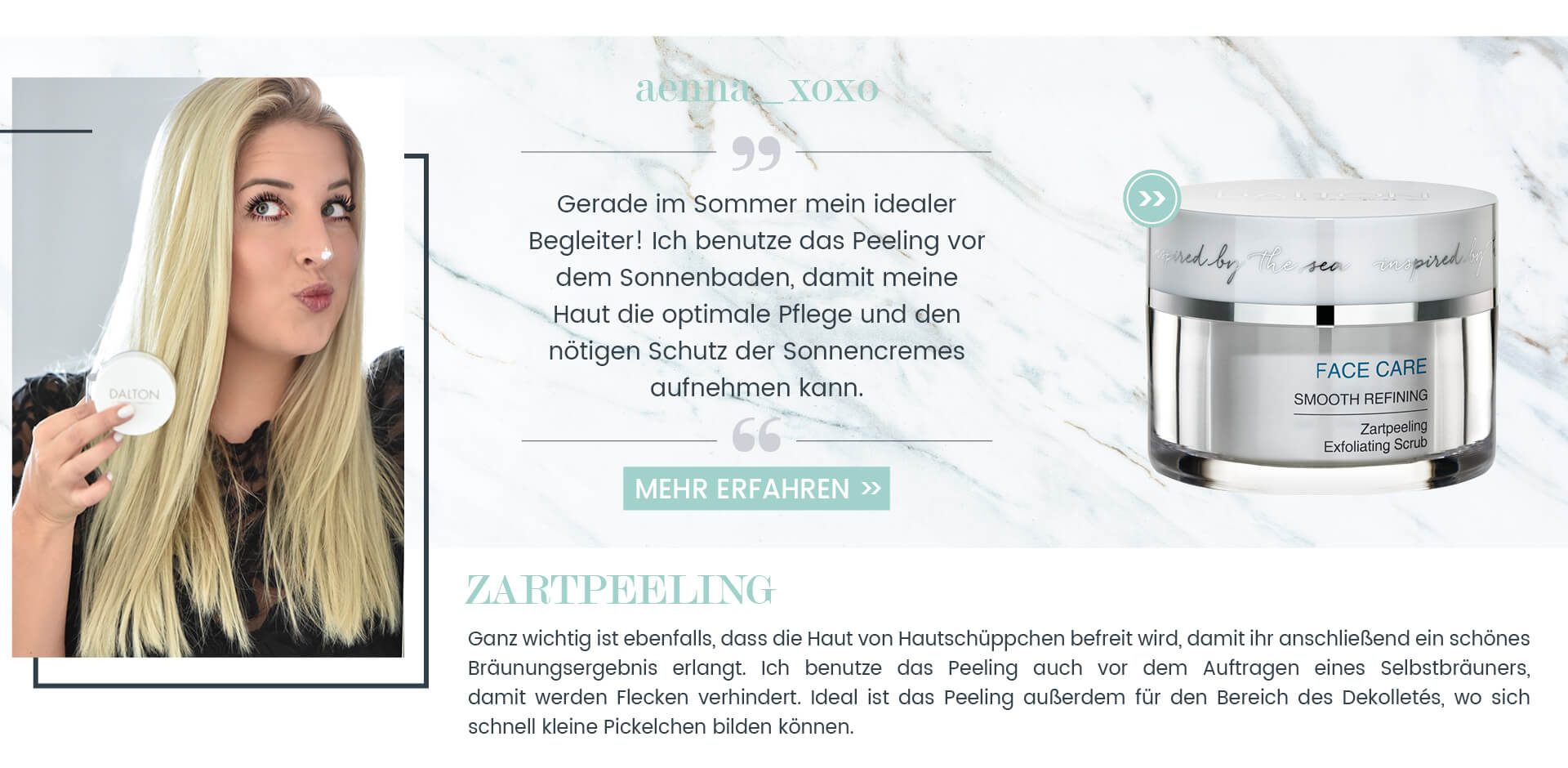 Face Care Zartpeeling von Anna aenna_xoxo