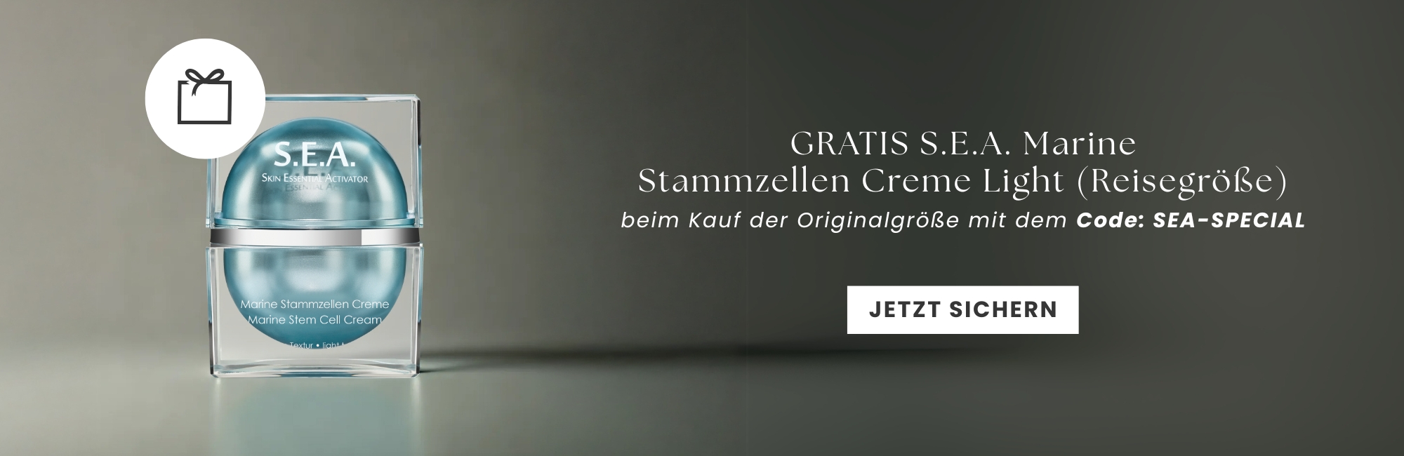 Gratis S.E.A. Marine Stammzellen Creme Reisegröße