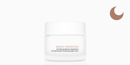 Nachtcreme gegen Hyperpigmentierung, Pigmentflecken und Altersflecken