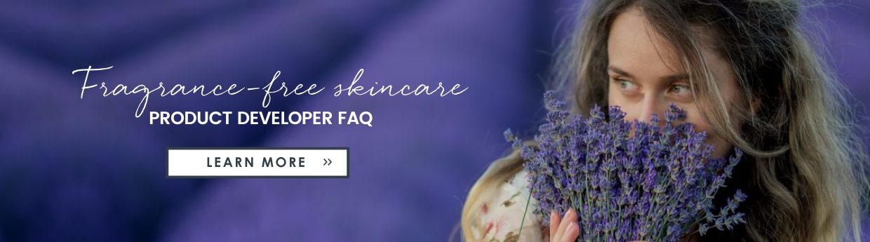 Skincare fragrance free