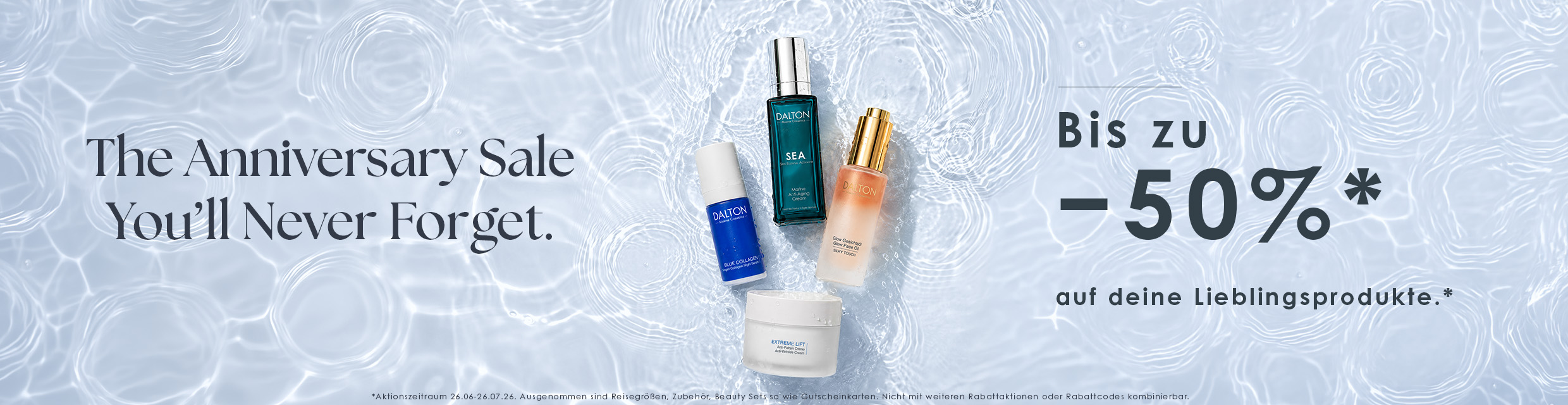 20% Rabatt auf unsere DALTON Highlights sichern