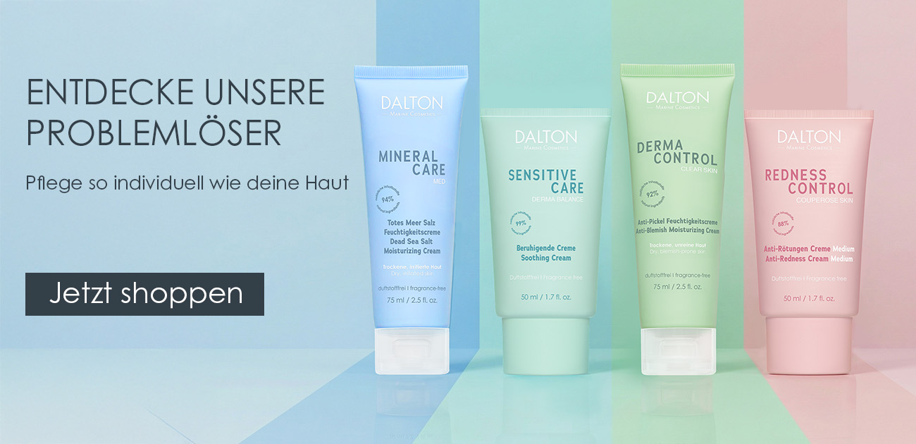 Pflegekonzept fÃ¼r verschiedene Hautprobleme