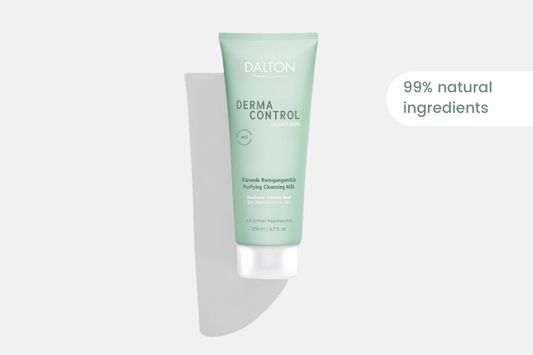 Clarifying cleansing milk Anti-pimple cleanser for dry, blemish-prone skin