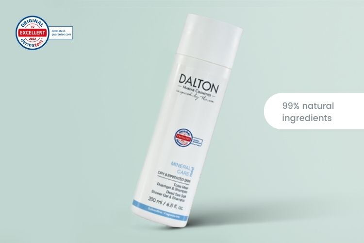 Mild shower gel and shampoo for flaky scalp