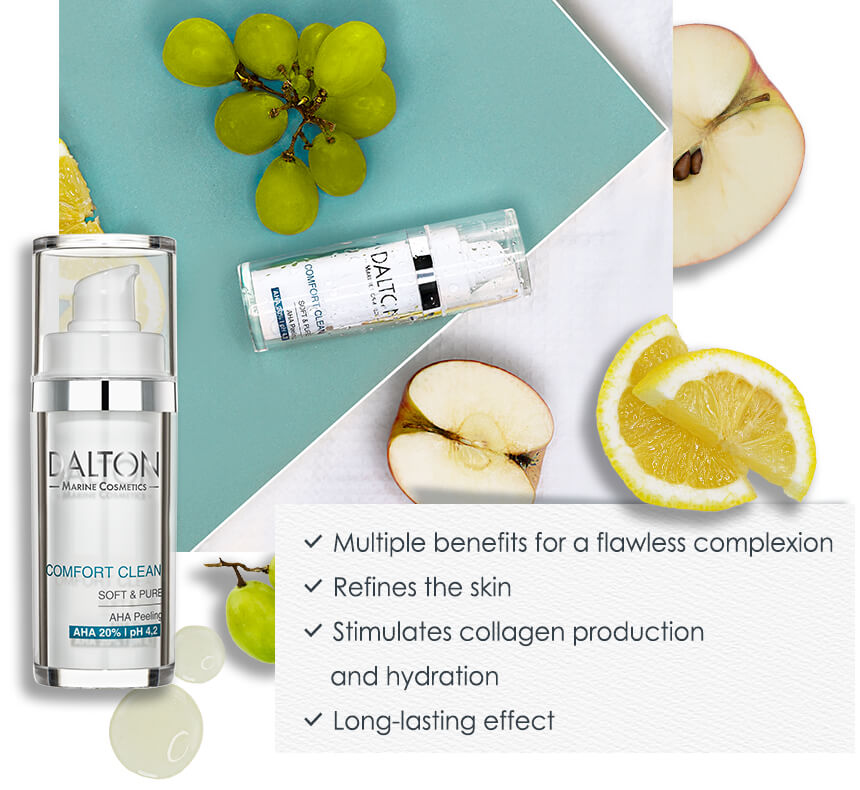 View COMFORT CLEAN AHA Peeling Chemical peel to hydrate skin and reduce wrinkles