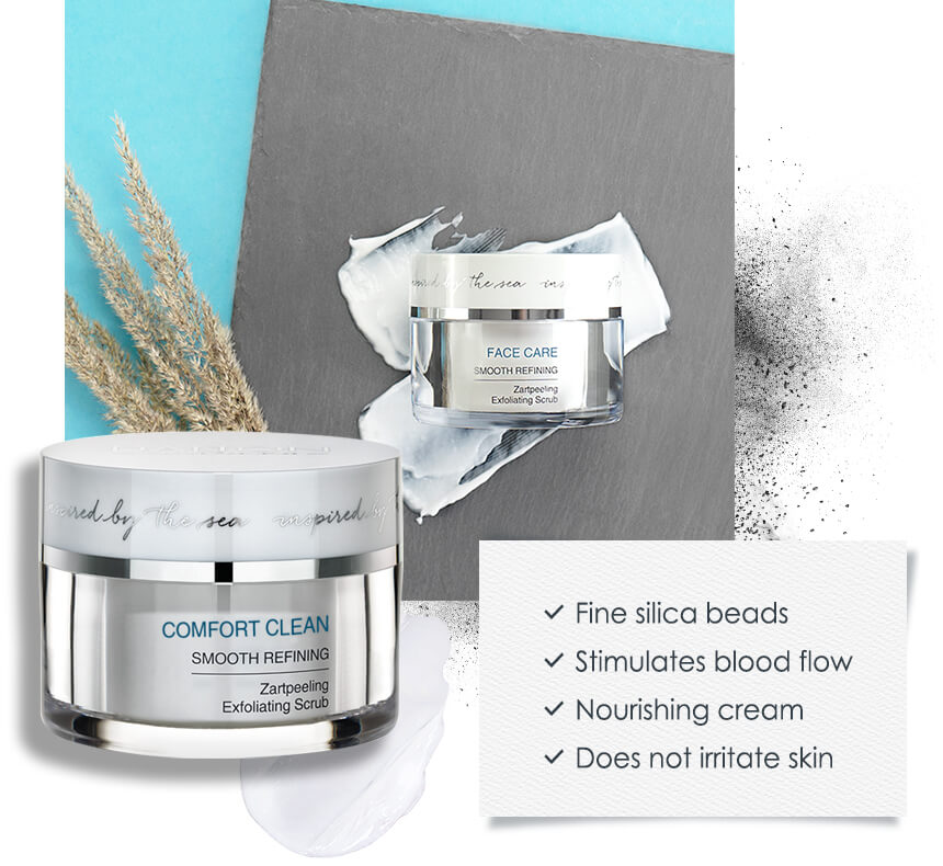 View COMFORT CLEAN Exfoliating Scrub Gentle face scrub with silica beads