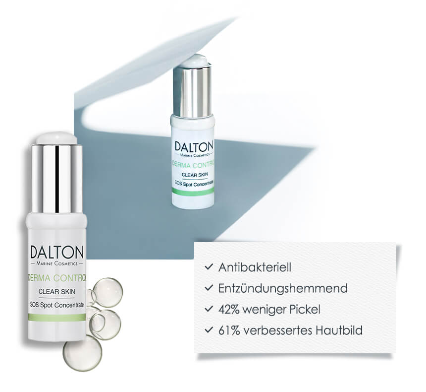 Zum DERMA CONTROL SOS Spot Concentrate antibakterielles Spot Concentrate gegen Pickel und Unreinheiten