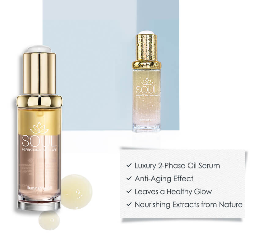 SOUL Illuminating Oil 2-Phase Oil Serum for Glowing Skin