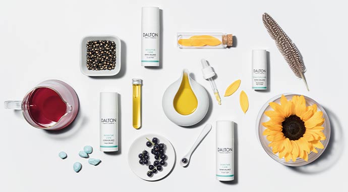 Products for stress-related skin problems