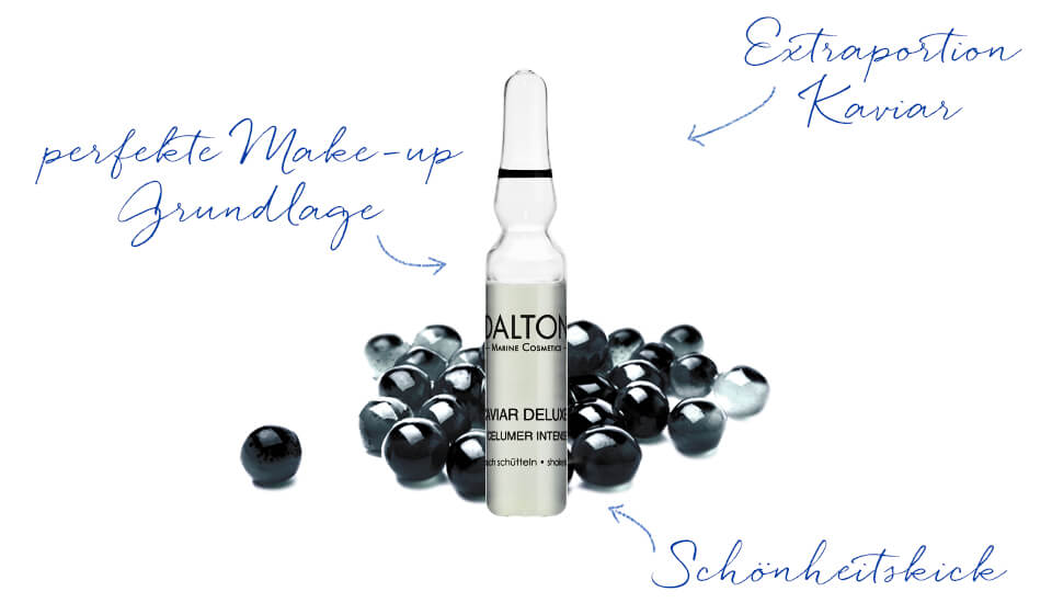 Caviar Deluxe Gesichtsampulle Caviar Deluxe Anti-Aging Ampulle für ebenmäßige Haut