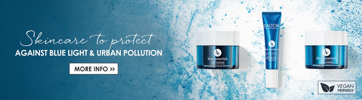 Anti blue light and anti pollution skin products