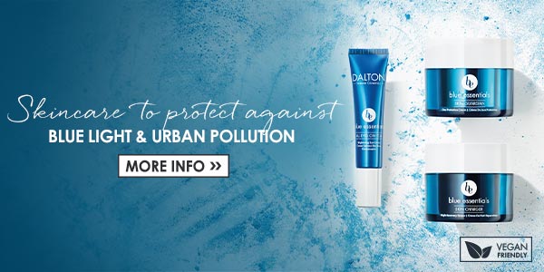 Anti blue light and anti pollution skin products