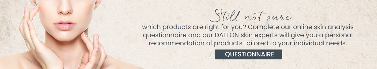 Complete our questionnaire and get a personal recommendation of products tailored to your skin's needs