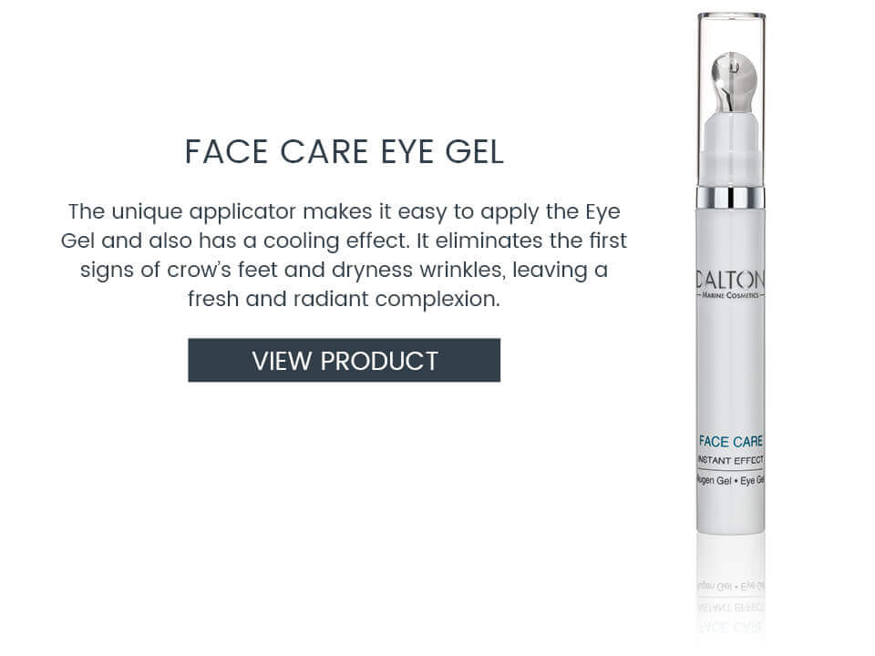 Cooling eye gel to reduce crow’s feet and puffy eyes
