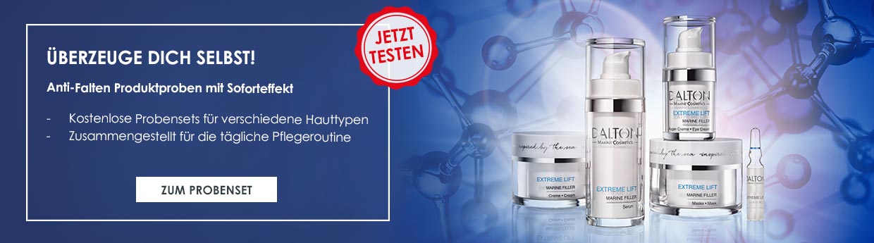 Jetzt Hautpflege gegen Falten testen