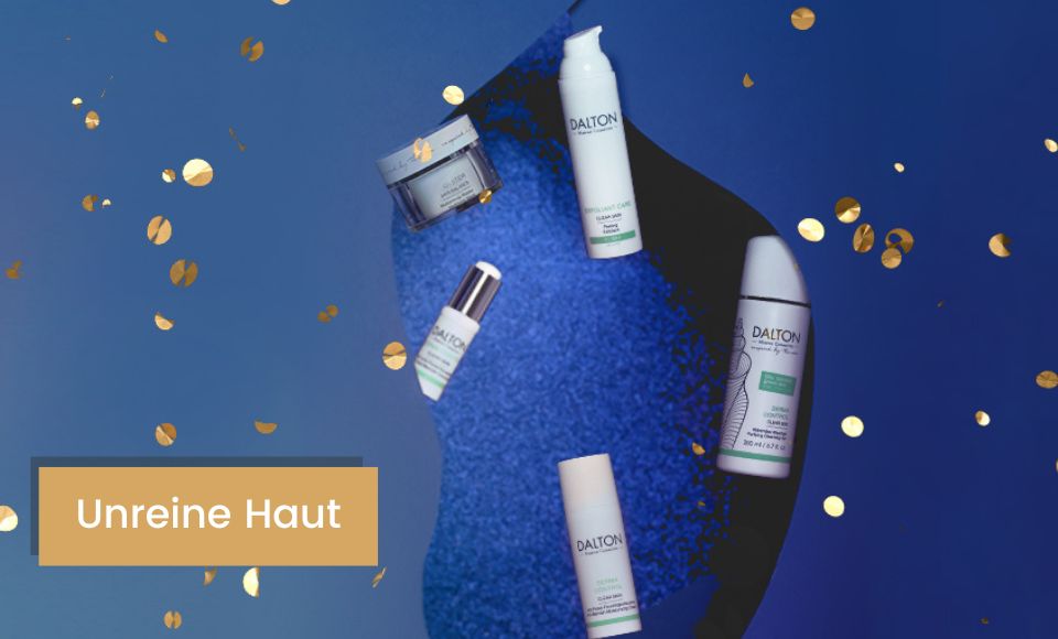 Pflegeprodukte für unreine Haut