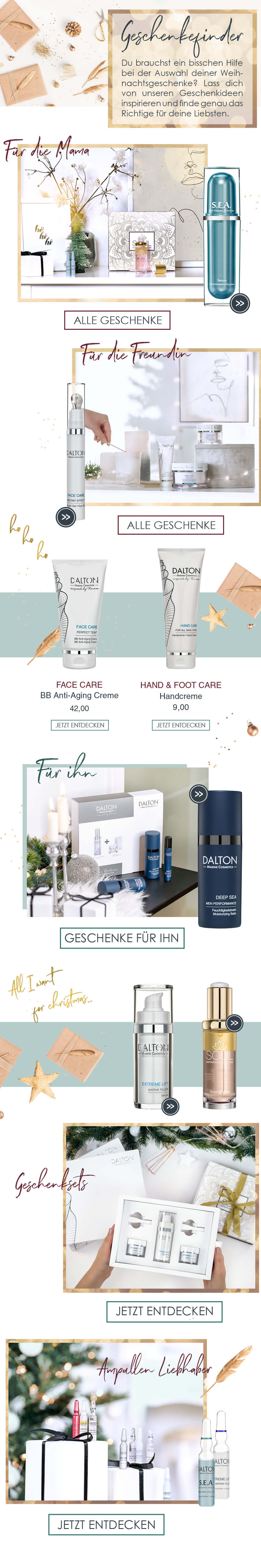 Geschenkefinder: Passende Kosmetikgeschenke finden