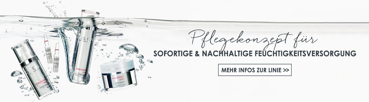 Zu Urea Produkten mit Hyaluronsäure