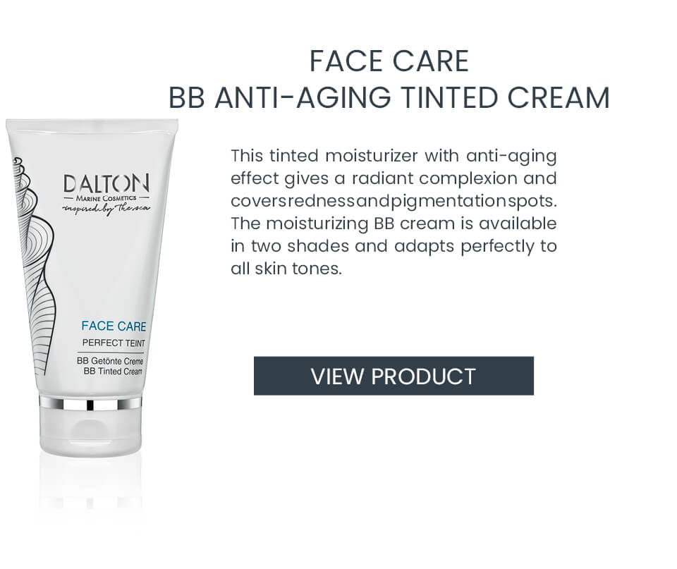 Tinted BB cream with anti-aging effect