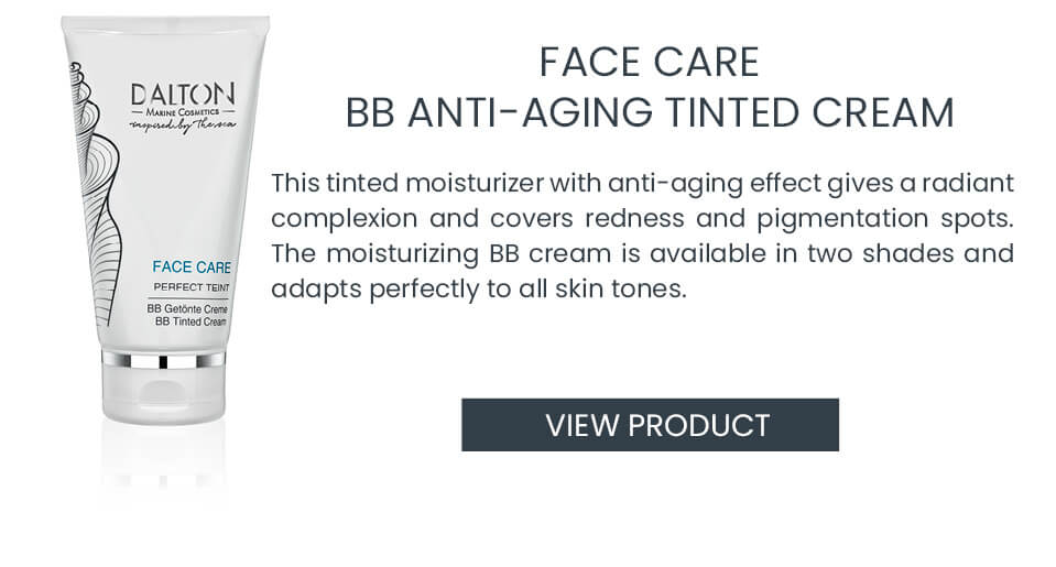 Tinted BB cream with anti-aging effect