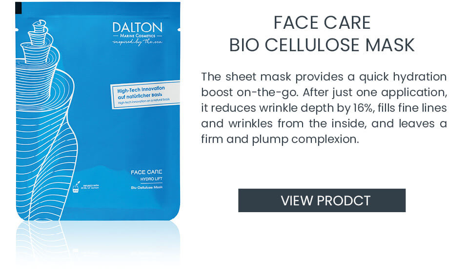 Moisturizing anti-wrinkle sheet mask to hydrate skin