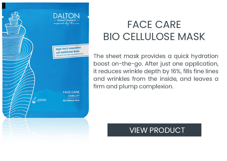Moisturizing anti-wrinkle sheet mask to hydrate skin