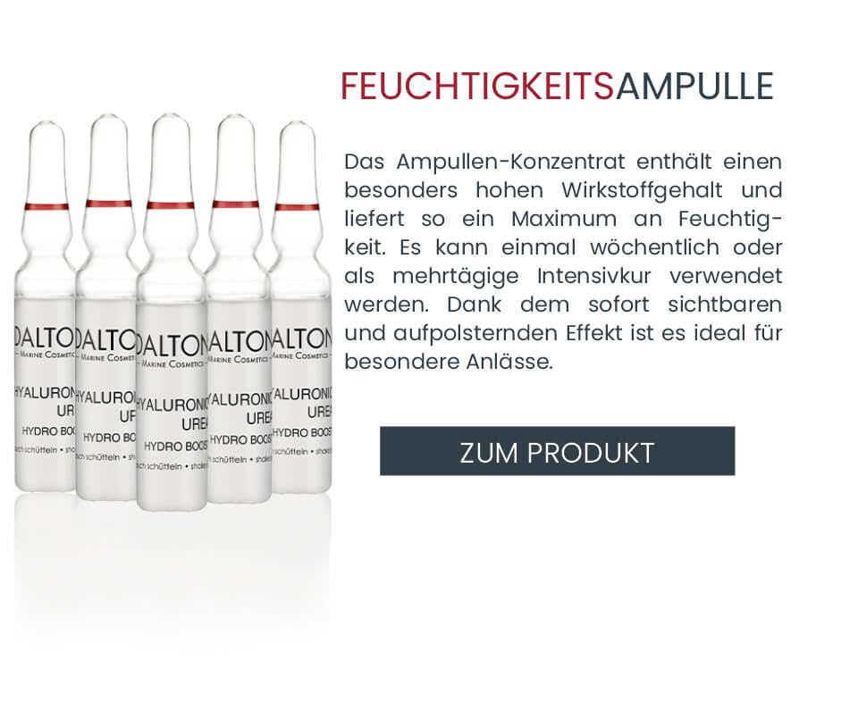 Anti-Aging Feuchtigkeitsampullen gegen Trockenheitsfältchen